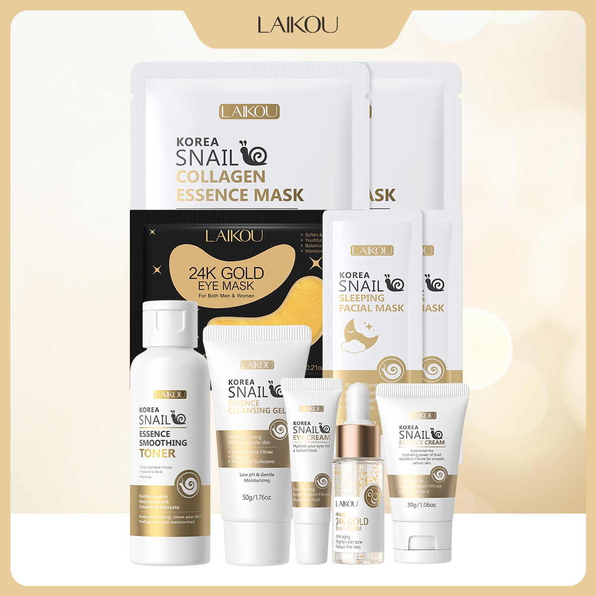 Набор для ухода за кожей LAIKO – обзор и цена Luxury Skincare Kit