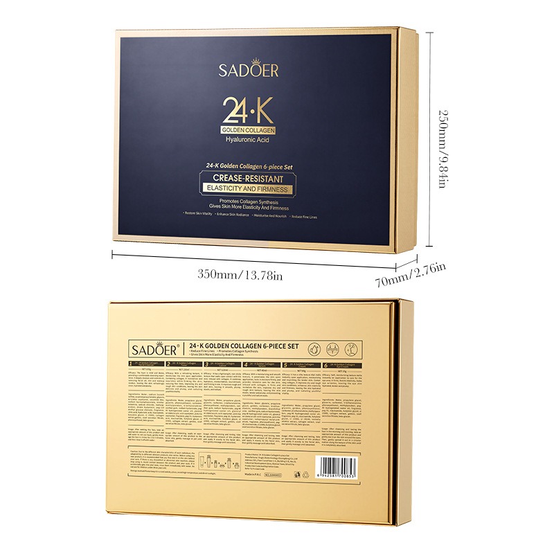 Набор для ухода за кожей с кол – обзор и цена Luxury Skincare Set