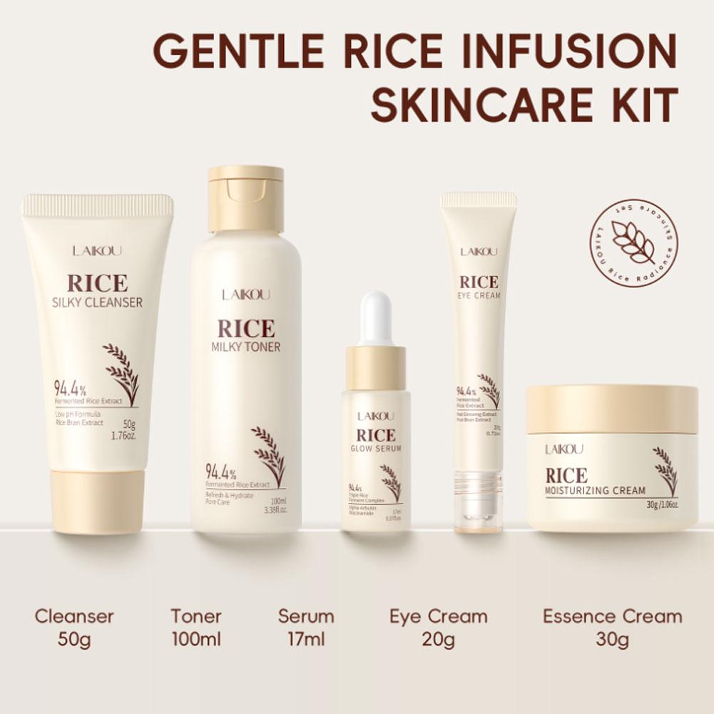 Набор для ухода за кожей с рис – обзор и цена Luxury Skincare Kit