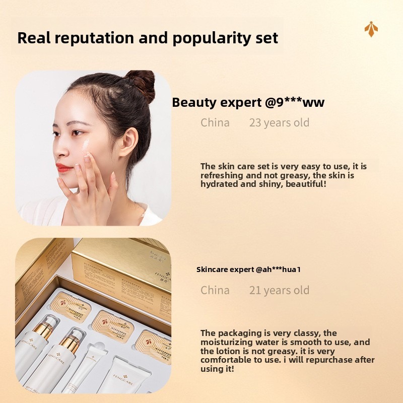 Королевское желе, увлажняющий  – обзор и цена Luxury Skincare Set